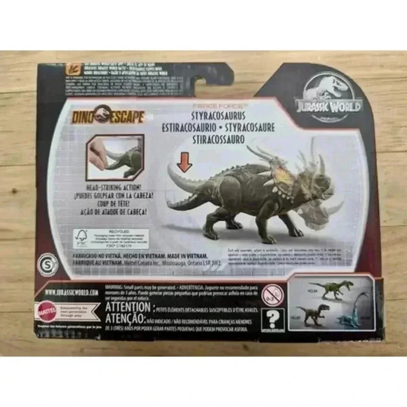 Jurassic World Fierce Force Styracosaurus - Picture 7 of 7